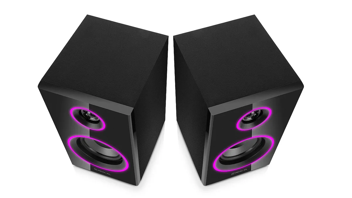 Акустична система REAL-EL S-410 Black - мініатюра 4