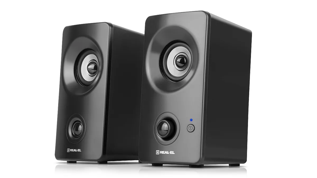 Акустична система REAL-EL S-405 Black - мініатюра 3