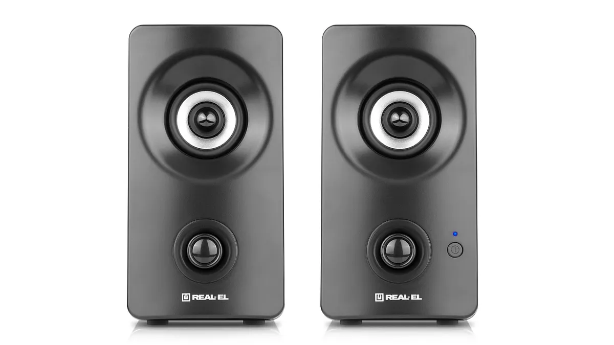 Акустична система REAL-EL S-405 Black - мініатюра 8