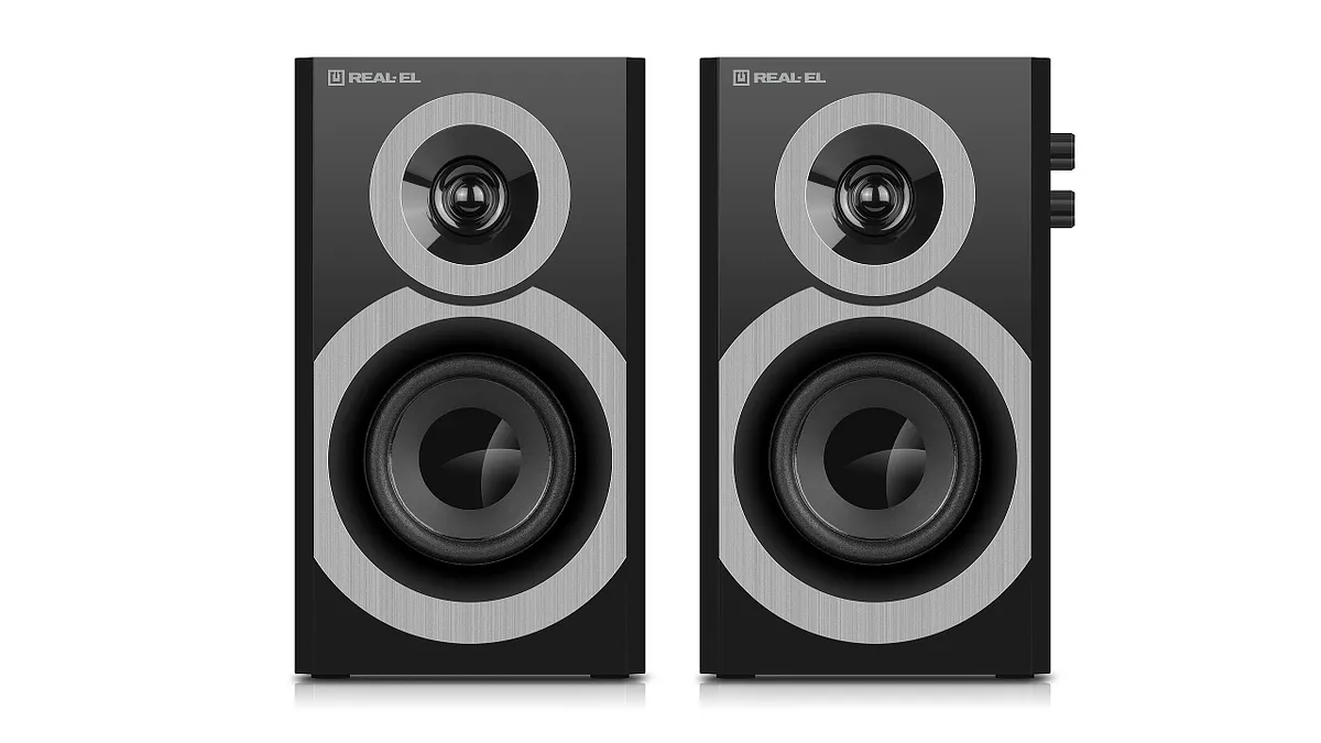 Акустична система REAL-EL S-245 Black - зображення 1