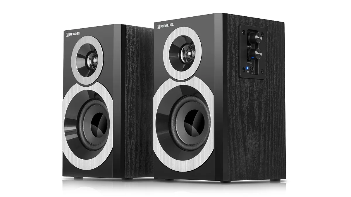 Акустична система REAL-EL S-245 Black - мініатюра 2