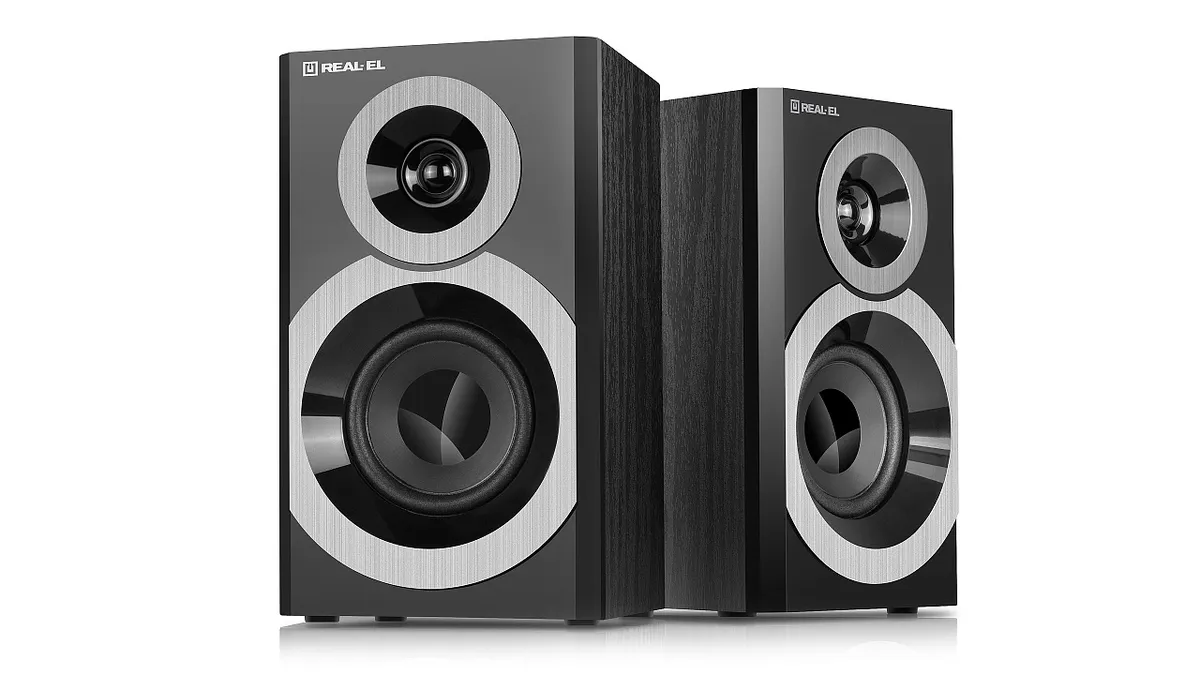 Акустична система REAL-EL S-245 Black - мініатюра 3
