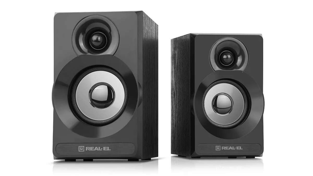 Акустична система REAL-EL S-217 Black - мініатюра 4