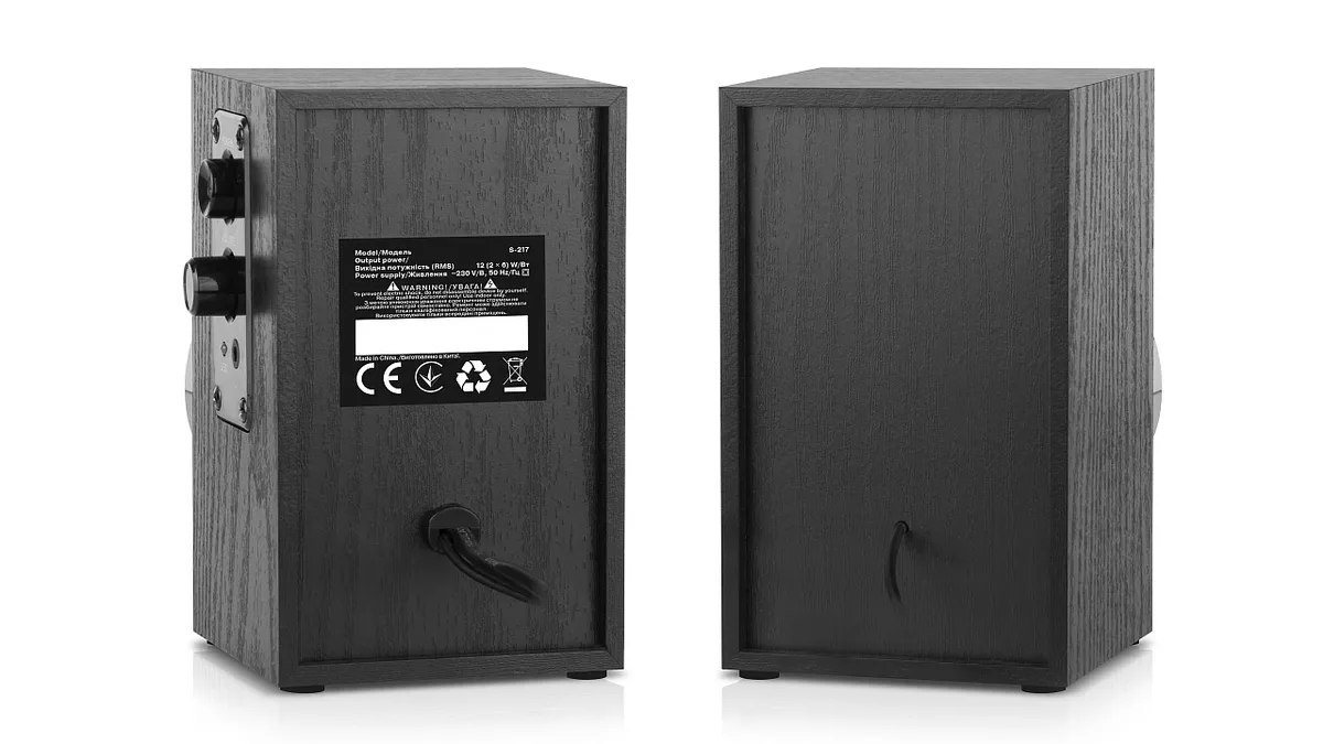 Акустична система REAL-EL S-217 Black - мініатюра 7