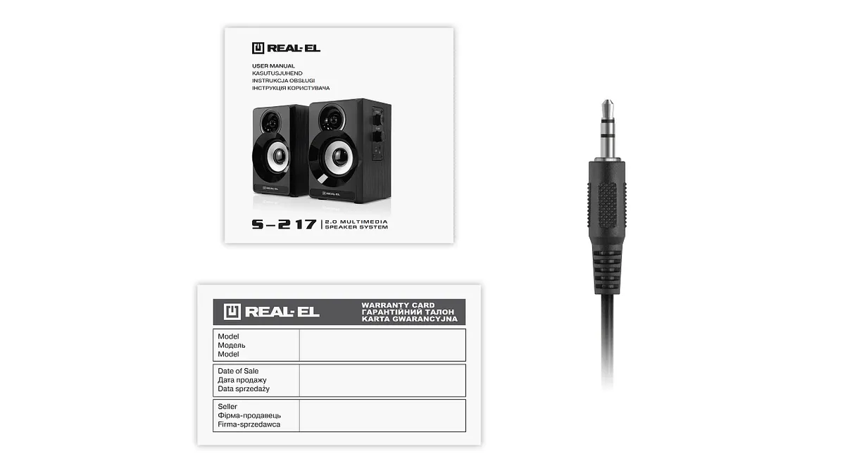 Акустична система REAL-EL S-217 Black - мініатюра 8