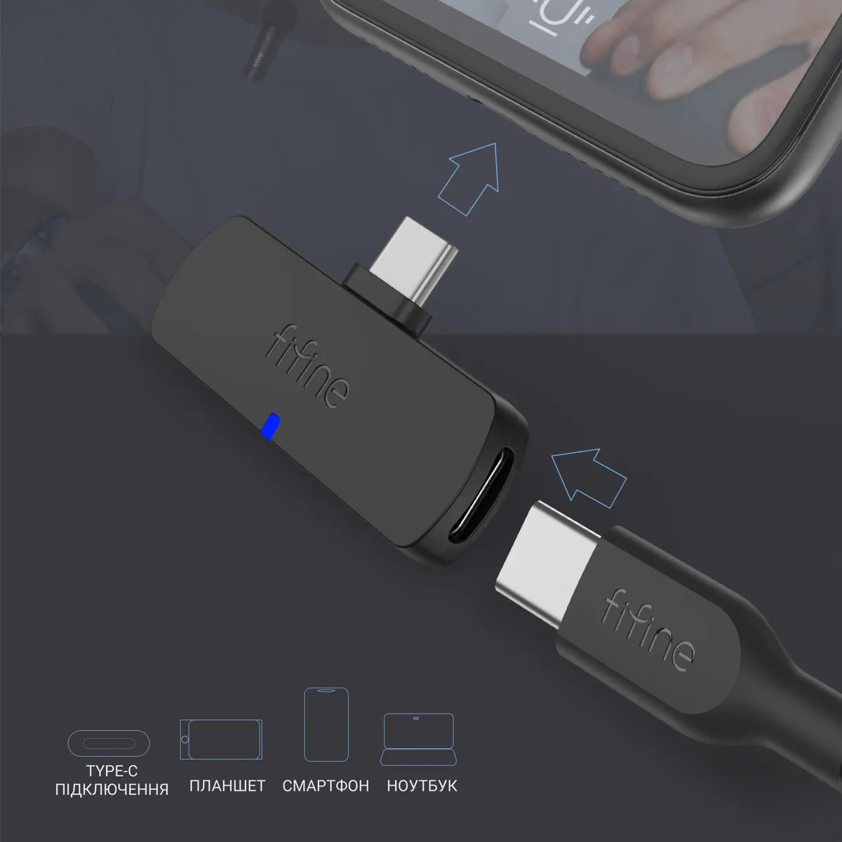 Мікрофон Fifine M6 - мініатюра 6