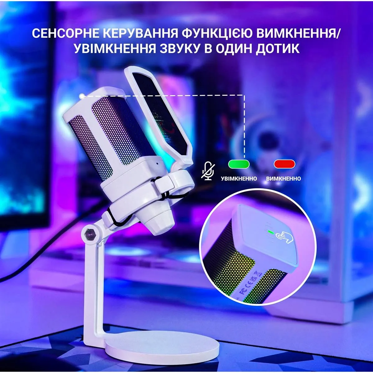 Мікрофон Fifine Q6W - мініатюра 5