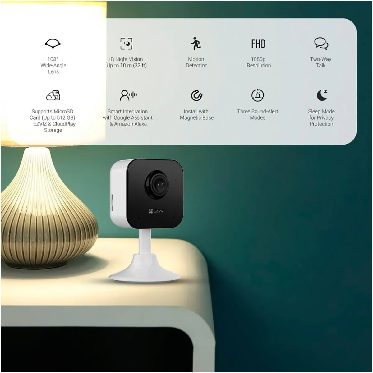 IP-камера Ezviz CS-H1C (1080P) - мініатюра 10