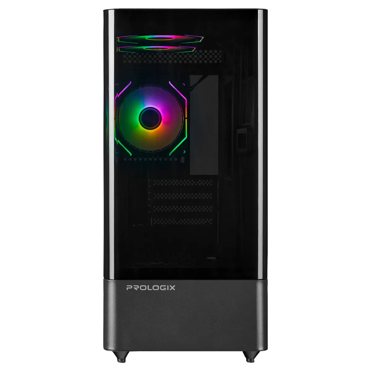 Корпус Prologix Lumi GM-01AB Glass Black - мініатюра 4