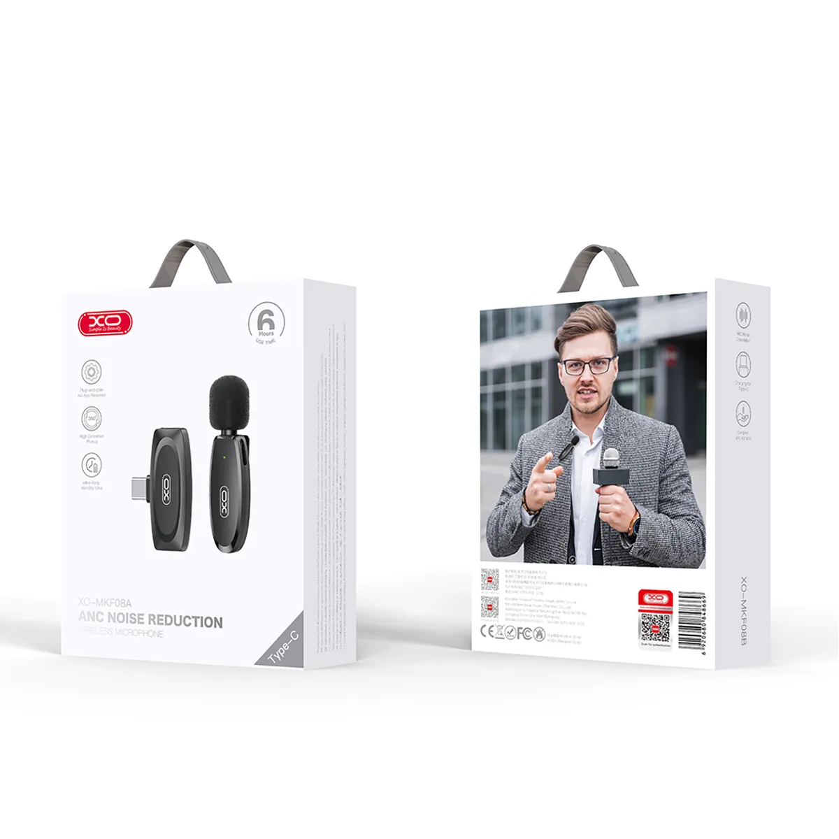 Мікрофон XO MKFO8A.black - мініатюра 3