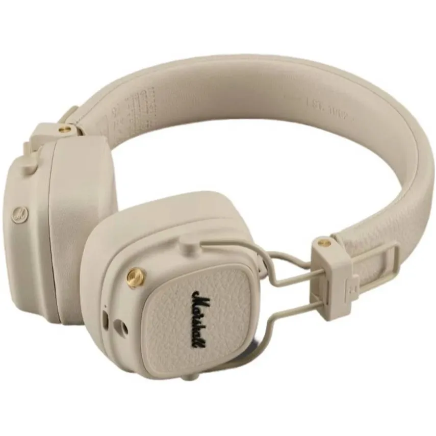Bluetooth-гарнітура Marshall Major V Cream (1006833) - мініатюра 12