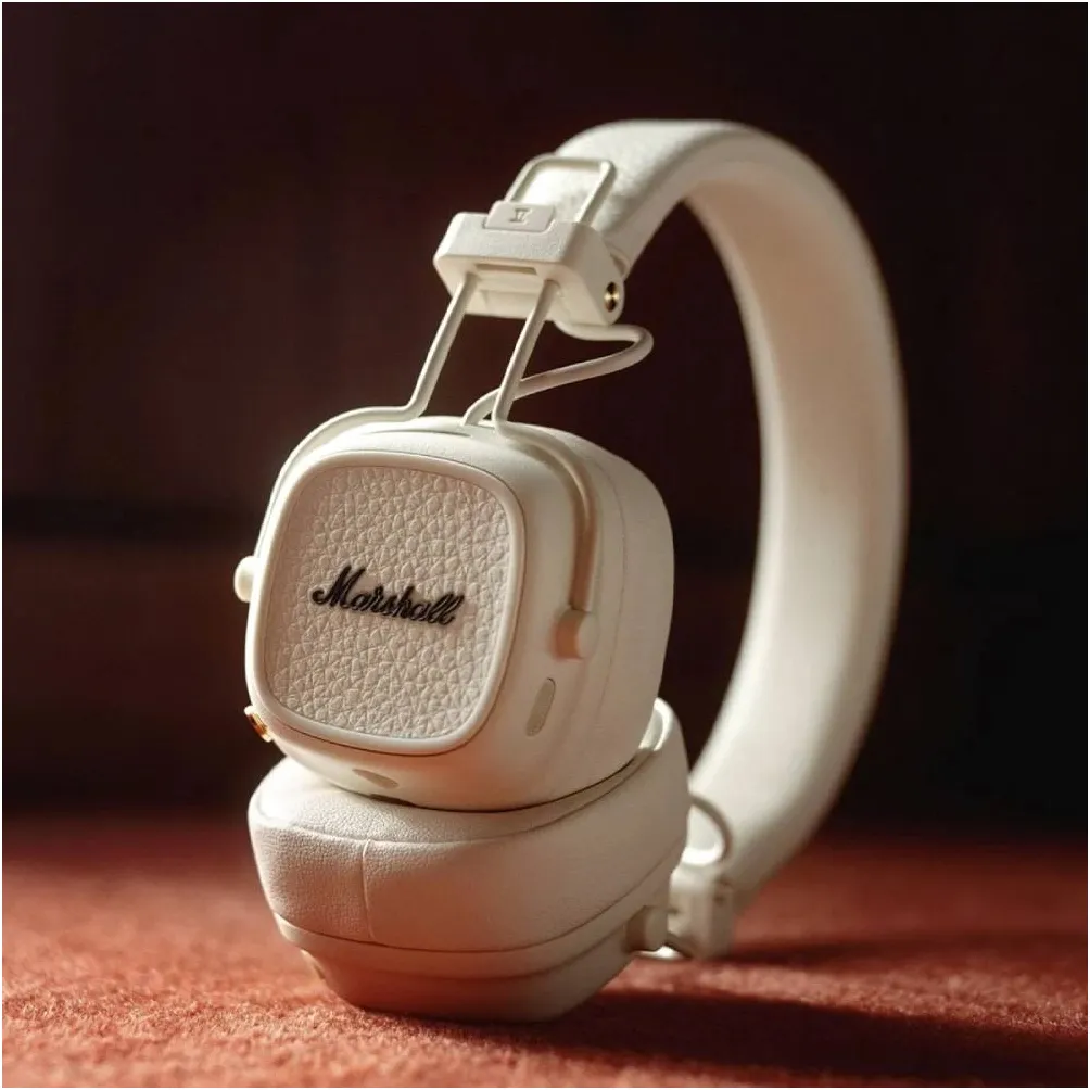 Bluetooth-гарнітура Marshall Major V Cream (1006833) - мініатюра 9