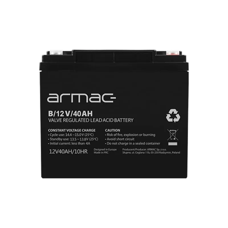 Акумуляторна батарея Armac 12V 40AH (Z29400) GEL - зображення 1