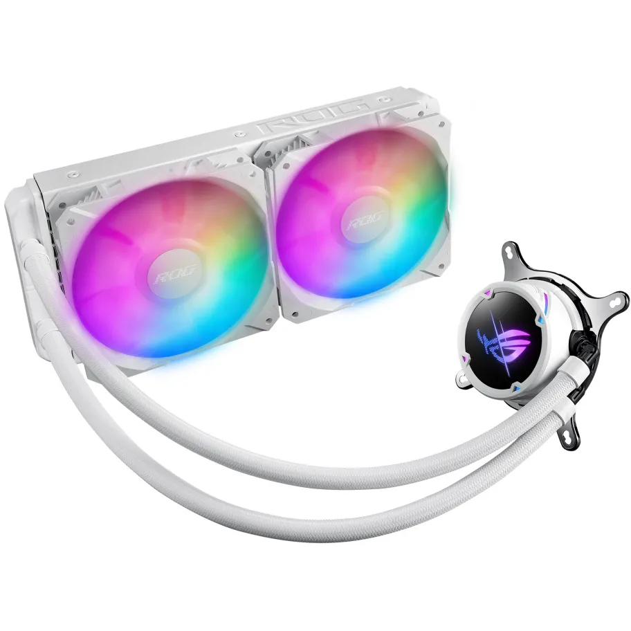 Система водяного охолодження Asus ROG Strix LC II 240 ARGB White Edition (90RC00E2-M0UAY4) - мініатюра 6