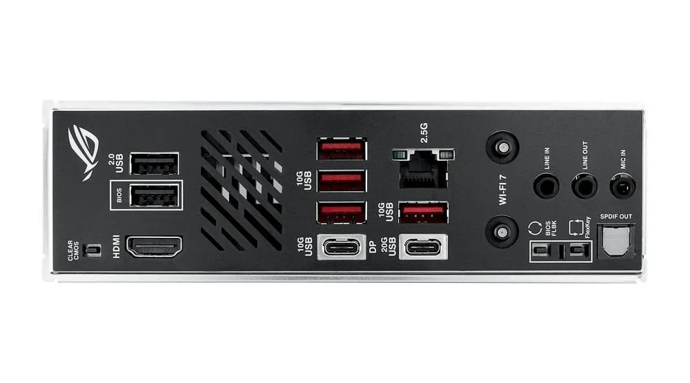 Материнська плата Asus ROG Strix B850-I Gaming WiFi Socket AM5 - мініатюра 10