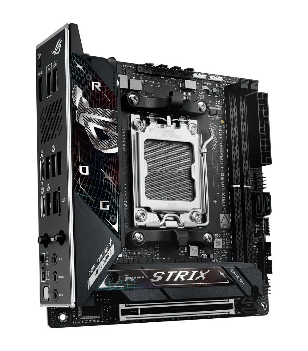 Материнська плата Asus ROG Strix B850-I Gaming WiFi Socket AM5 - мініатюра 3