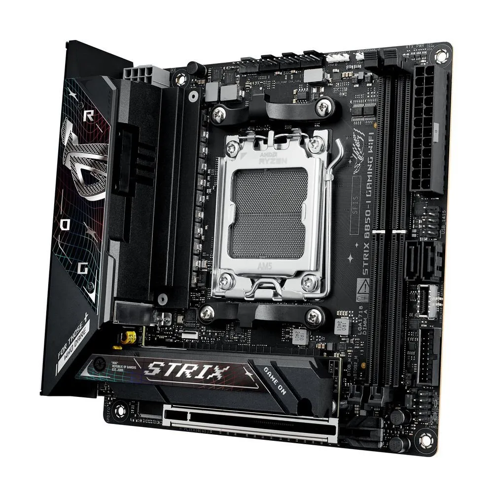 Материнська плата Asus ROG Strix B850-I Gaming WiFi Socket AM5 - мініатюра 4