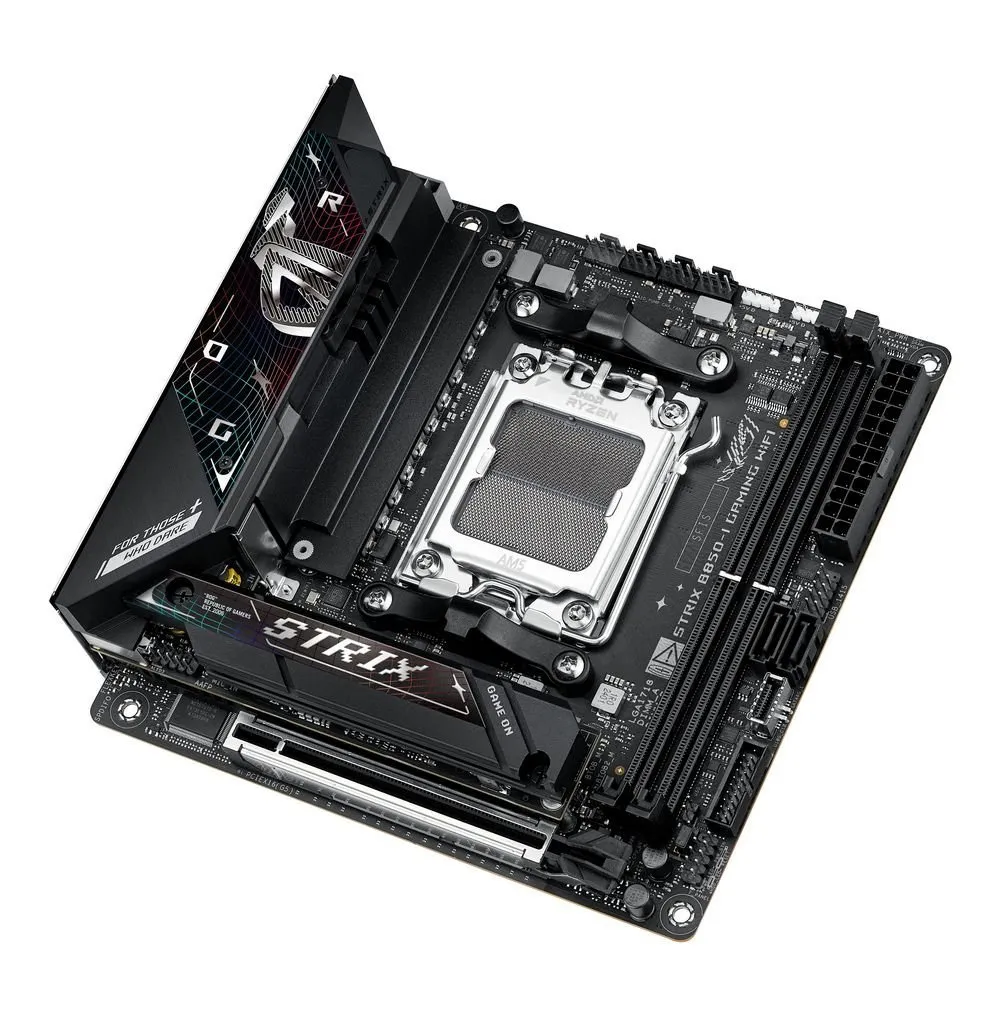 Материнська плата Asus ROG Strix B850-I Gaming WiFi Socket AM5 - мініатюра 6