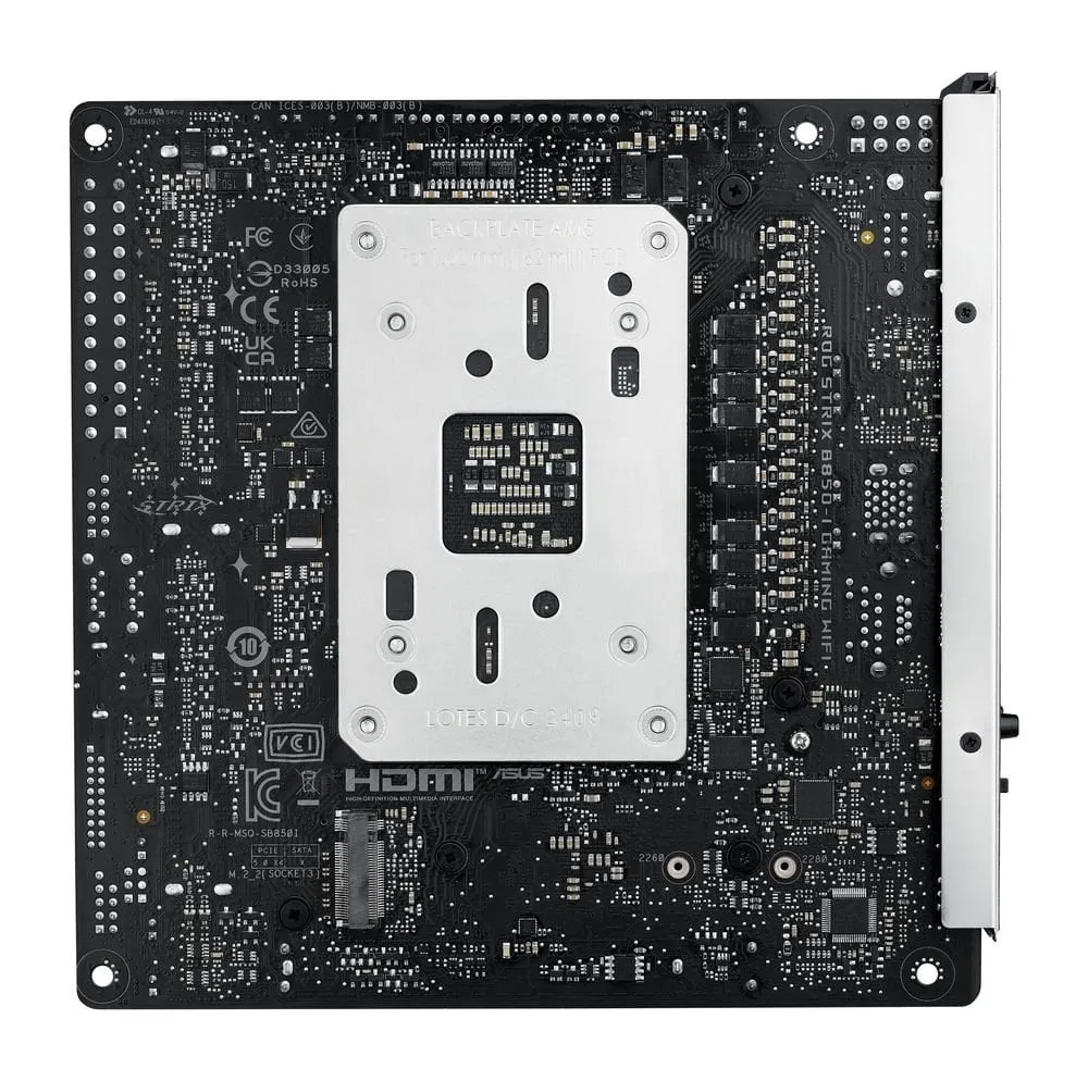 Материнська плата Asus ROG Strix B850-I Gaming WiFi Socket AM5 - мініатюра 7