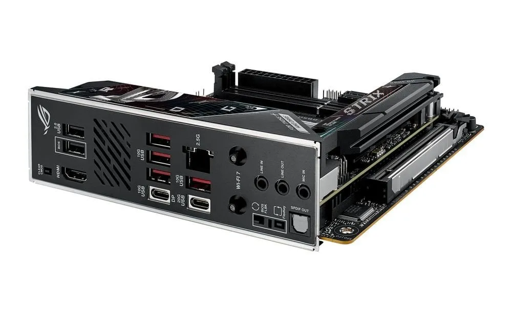 Материнська плата Asus ROG Strix B850-I Gaming WiFi Socket AM5 - мініатюра 9