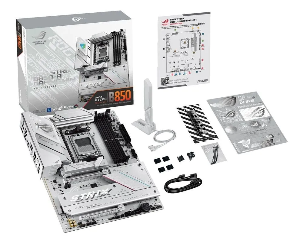 Материнська плата Asus ROG Strix B850-A Gaming WiFi Socket AM5 - мініатюра 10