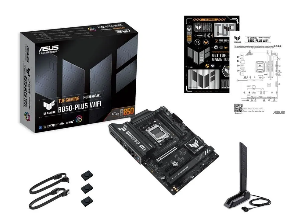 Материнська плата Asus TUF Gaming B850-Plus WiFi Socket AM5 - мініатюра 10