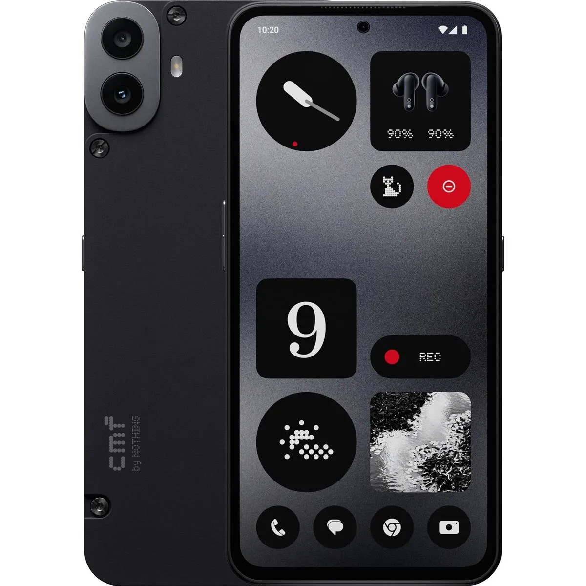 Смартфон CMF by Nothing Phone 1 8/128GB Black - зображення 1