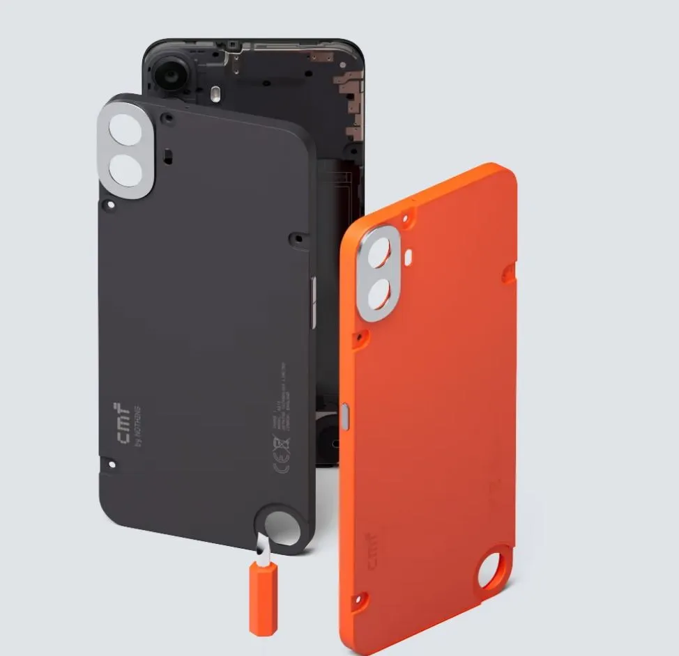 Смартфон CMF by Nothing Phone 1 8/128GB Black - мініатюра 9