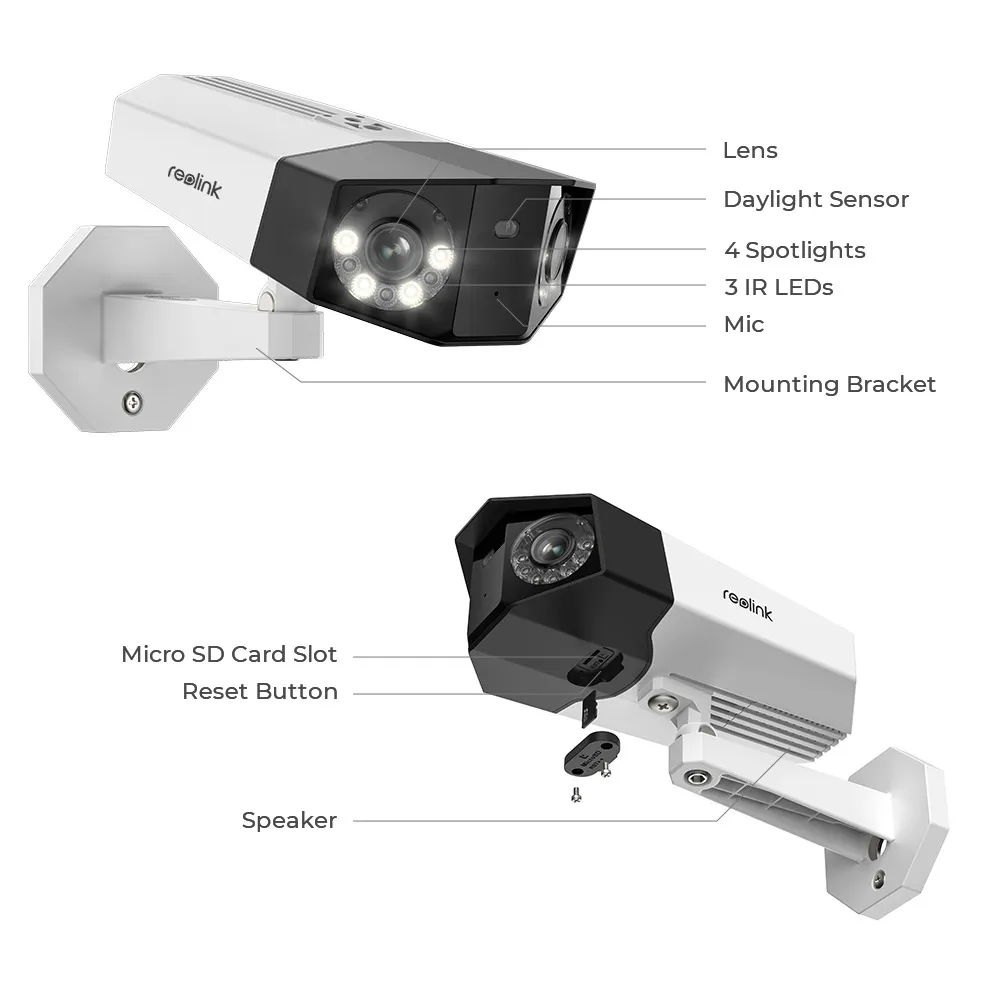 IP-камера Reolink Duo Series P750 (Duo 3 PoE) - мініатюра 14