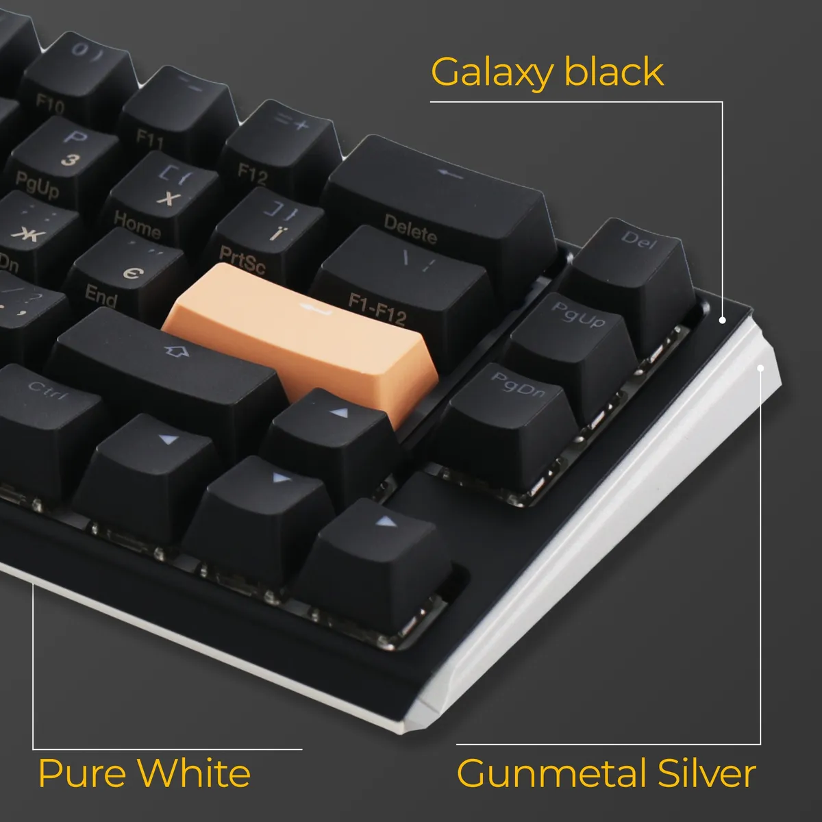 Клавіатура Ducky One 3 SF Cherry MX Red RGB UA USB Black (DKON2167ST-RUAPXCLAWSC1) - мініатюра 6