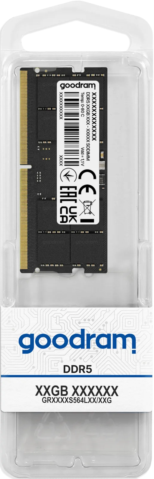 Модуль пам`яті SO-DIMM DDR5 16GB/5600 Goodram (GR5600S564L46S/16G) - мініатюра 6