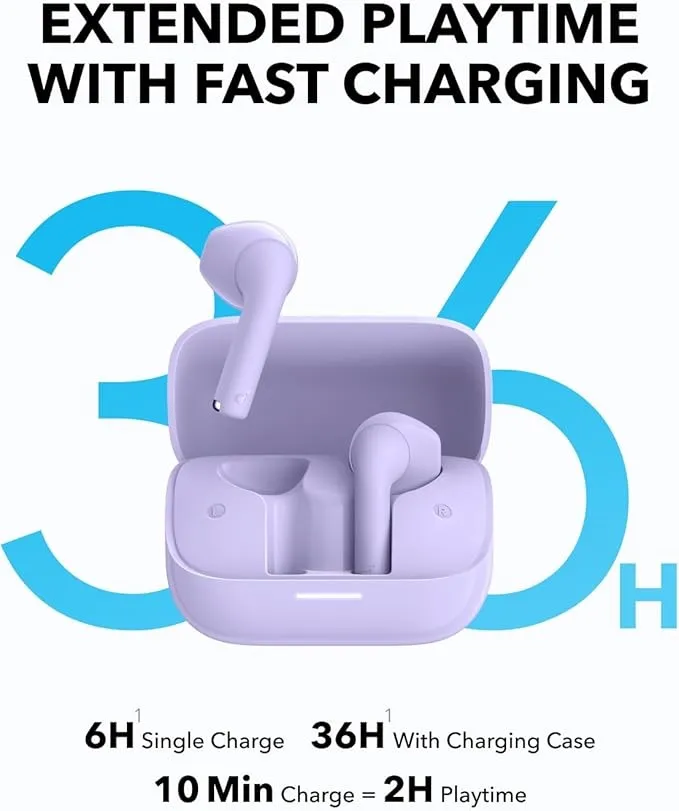 Bluetooth-гарнітура Anker SoundCore K20i Purple (A3994GQ1) - мініатюра 10