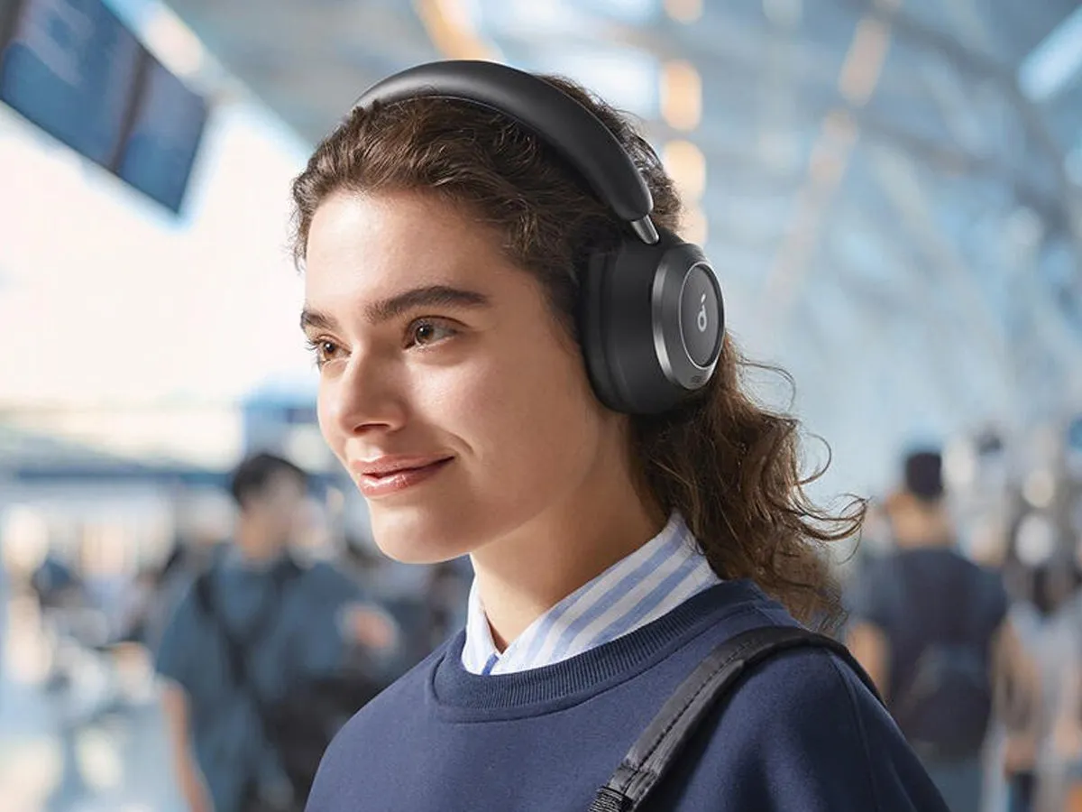 Bluetooth-гарнітура Anker SoundCore Space One Pro Black (A3062G11) - мініатюра 10