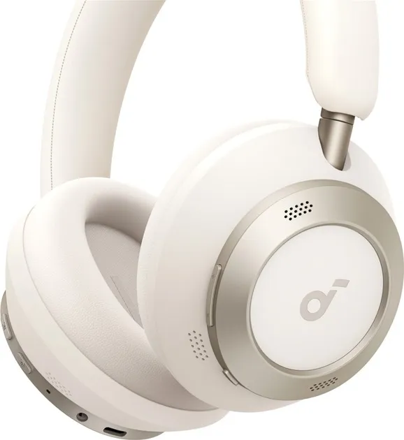 Bluetooth-гарнітура Anker SoundCore Space One Pro White (A3062G21) - мініатюра 5