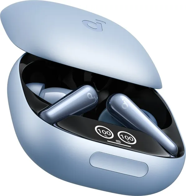 Bluetooth-гарнітура Anker SoundCore Liberty 4 Pro Blue Matte (A3954G31) - мініатюра 5