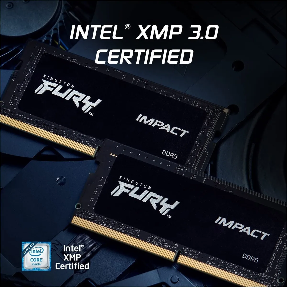 Модуль пам`ятi SO-DIMM DDR5 16GB/6000 Kingston Fury Impact (KF560S38IB-16) - мініатюра 4