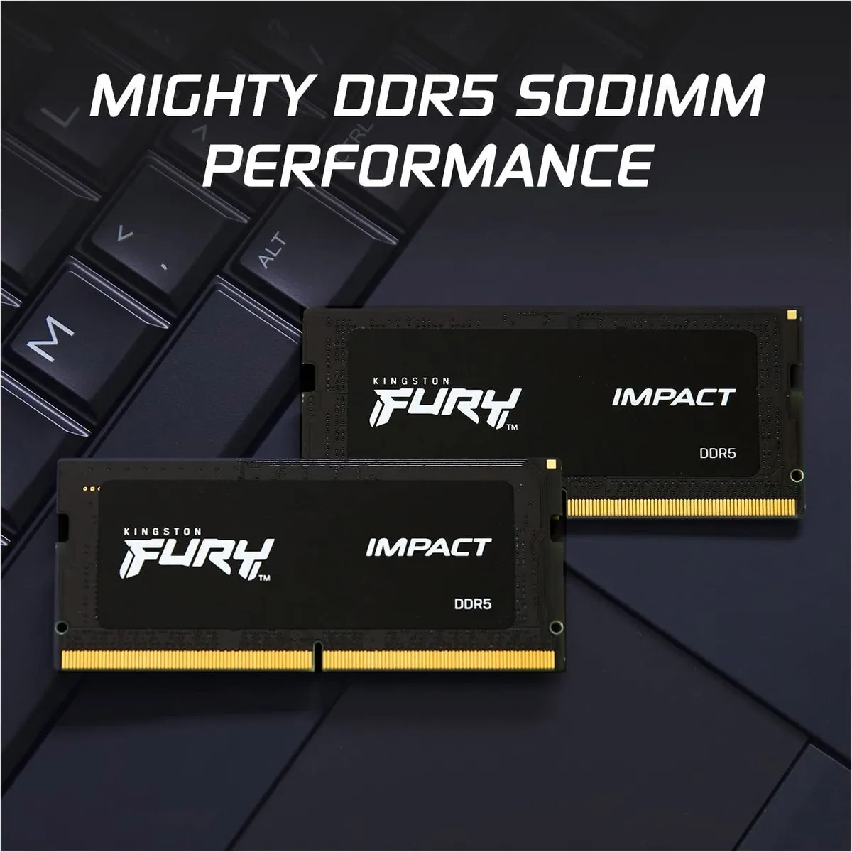 Модуль пам`ятi SO-DIMM DDR5 16GB/6000 Kingston Fury Impact (KF560S38IB-16) - мініатюра 5