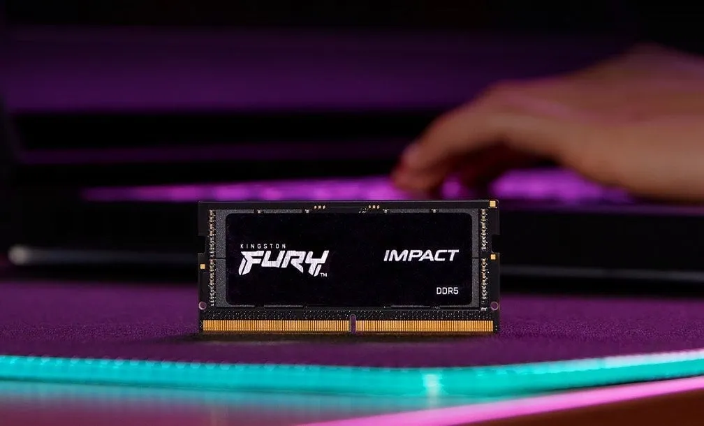 Модуль пам`ятi SO-DIMM DDR5 16GB/6000 Kingston Fury Impact (KF560S38IB-16) - мініатюра 6