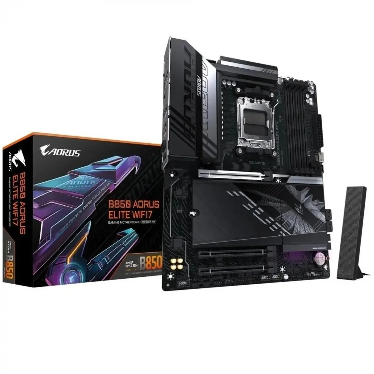 Материнська плата Gigabyte B850 Aorus Elite WiFi7 Socket AM5 - зображення 1
