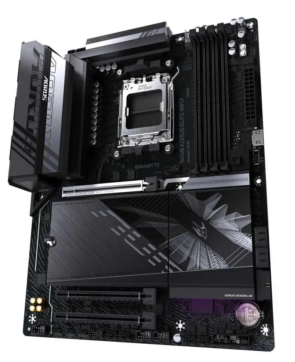 Материнська плата Gigabyte B850 Aorus Elite WiFi7 Socket AM5 - мініатюра 4