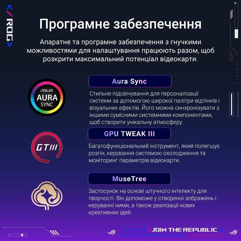 Відеокарта GF RTX 5080 16GB GDDR7 ROG Astral Gaming OC Asus (ROG-ASTRAL-RTX5080-O16G-GAMING) - мініатюра 17