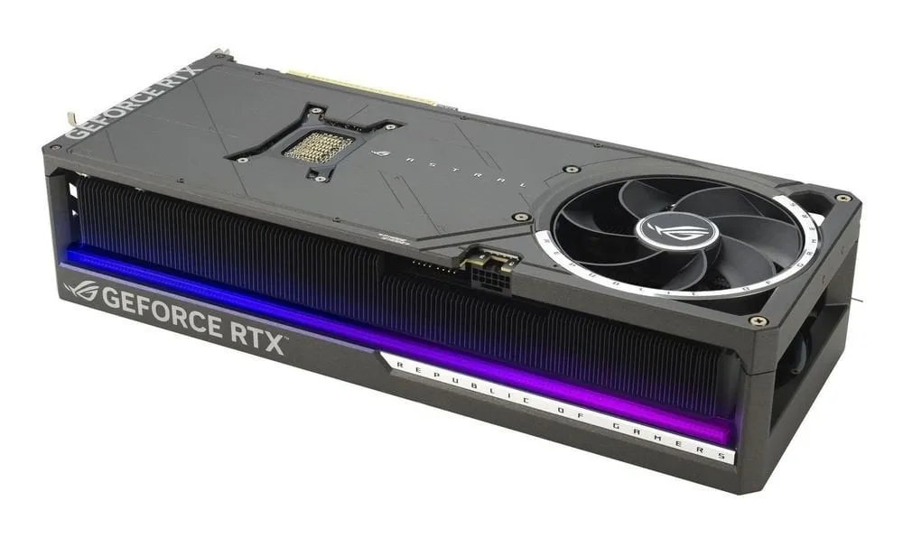 Відеокарта GF RTX 5080 16GB GDDR7 ROG Astral Gaming OC Asus (ROG-ASTRAL-RTX5080-O16G-GAMING) - мініатюра 8