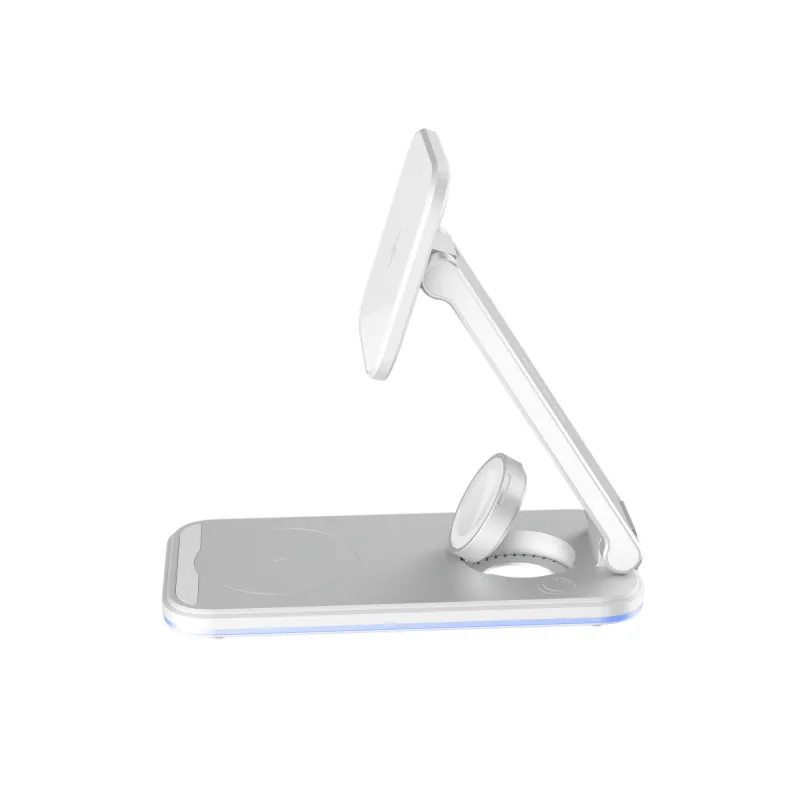 Бездротовий зарядний пристрій Proove Energy Fold 3in1 15W White (WSEF15010002) - мініатюра 2