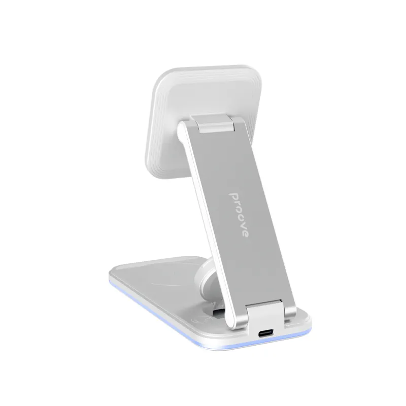 Бездротовий зарядний пристрій Proove Energy Fold 3in1 15W White (WSEF15010002) - мініатюра 3