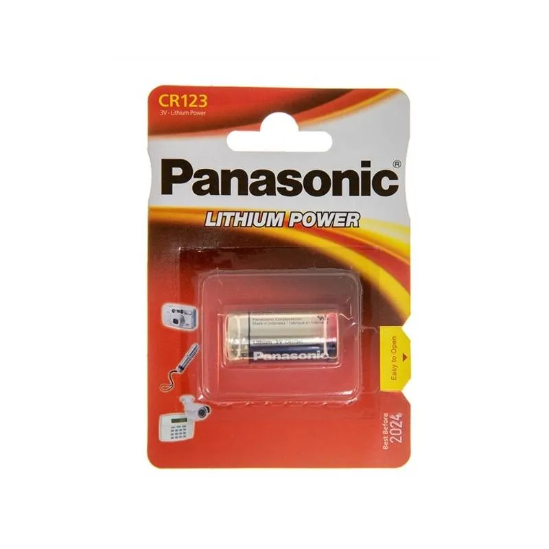 Батарейка Panasonic CR 123A BL 1шт - зображення 1