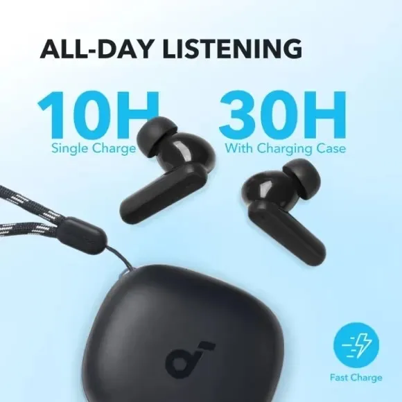 Bluetooth-гарнітура Anker SoundCore R50i Black (A3949G11/A3949G12) - мініатюра 8