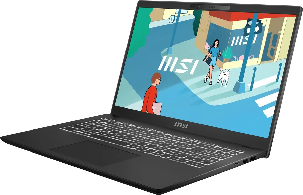 Ноутбук MSI Modern 15 H C13M-262XUA (9S7-15H431-262) Classic Black - мініатюра 3