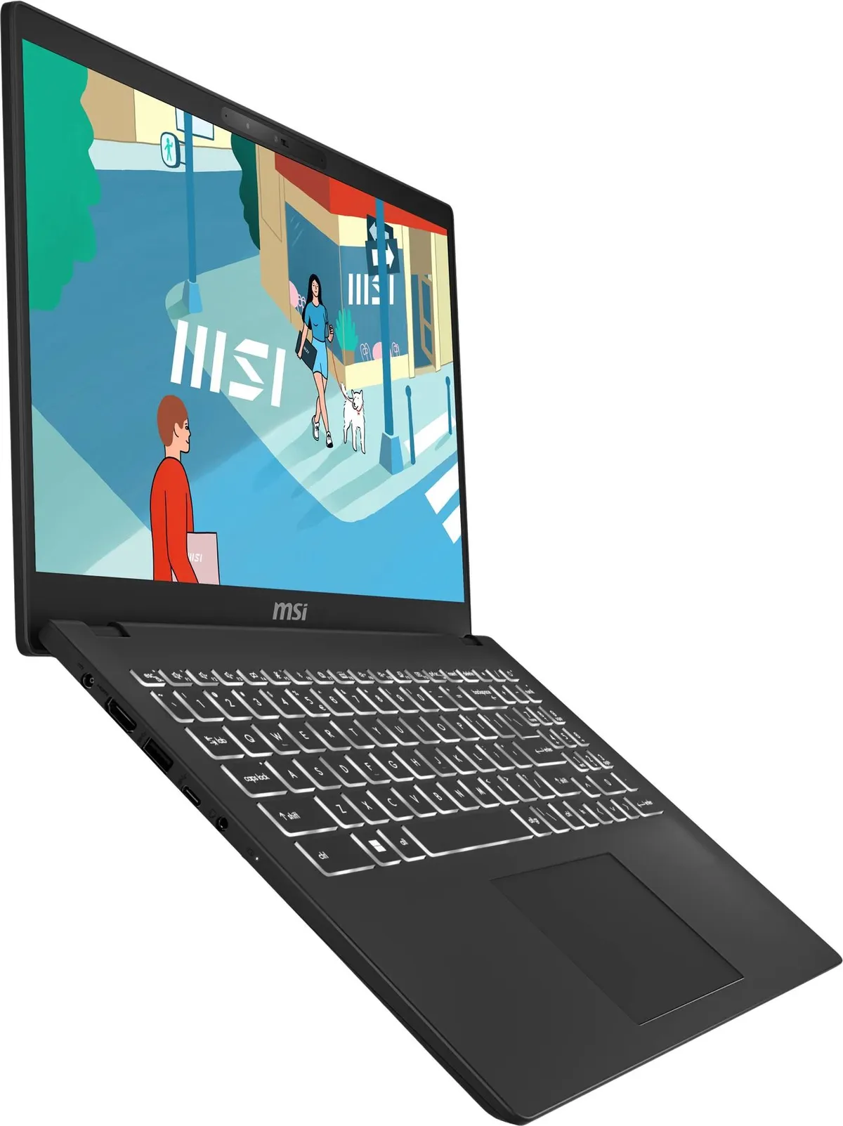 Ноутбук MSI Modern 15 H C13M-262XUA (9S7-15H431-262) Classic Black - мініатюра 7
