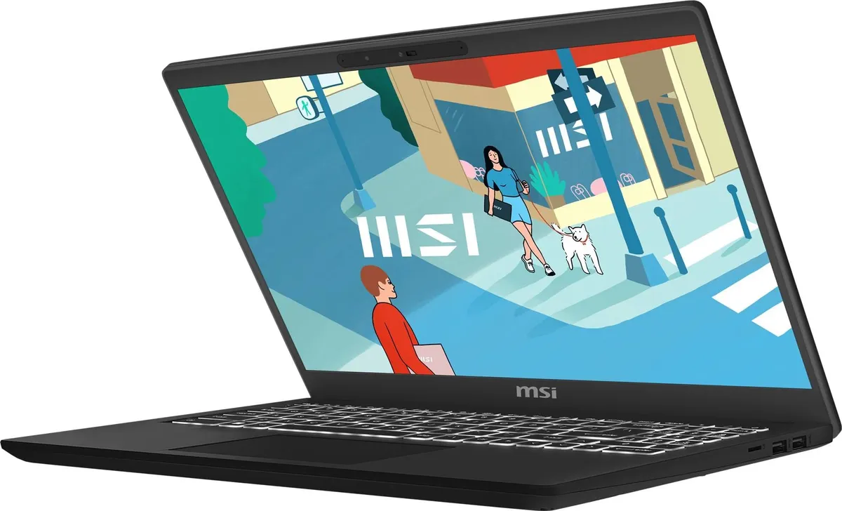 Ноутбук MSI Modern 15 H C13M-264XUA (9S7-15H431-264) Classic Black - мініатюра 4