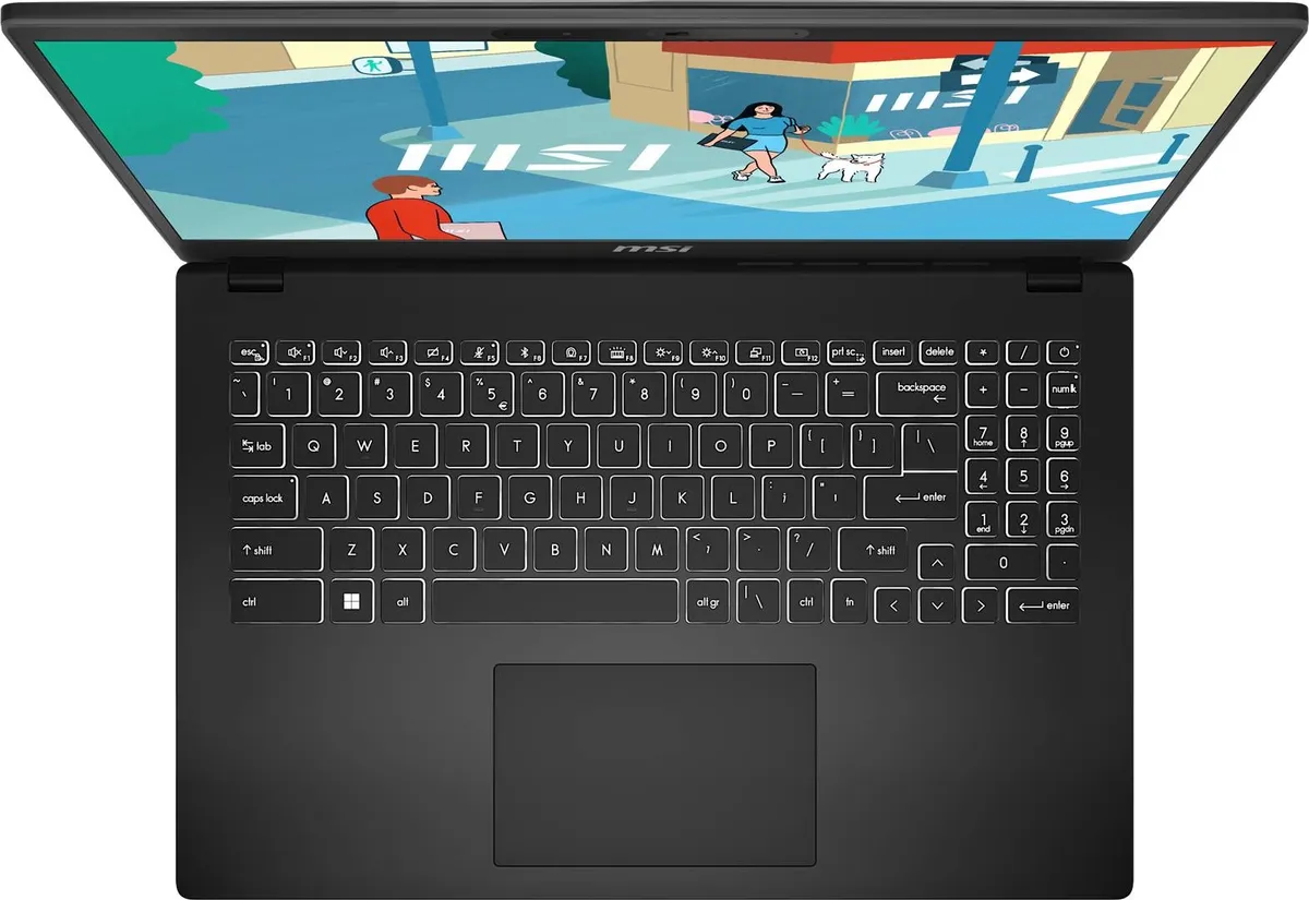 Ноутбук MSI Modern 15 H C13M-264XUA (9S7-15H431-264) Classic Black - мініатюра 5